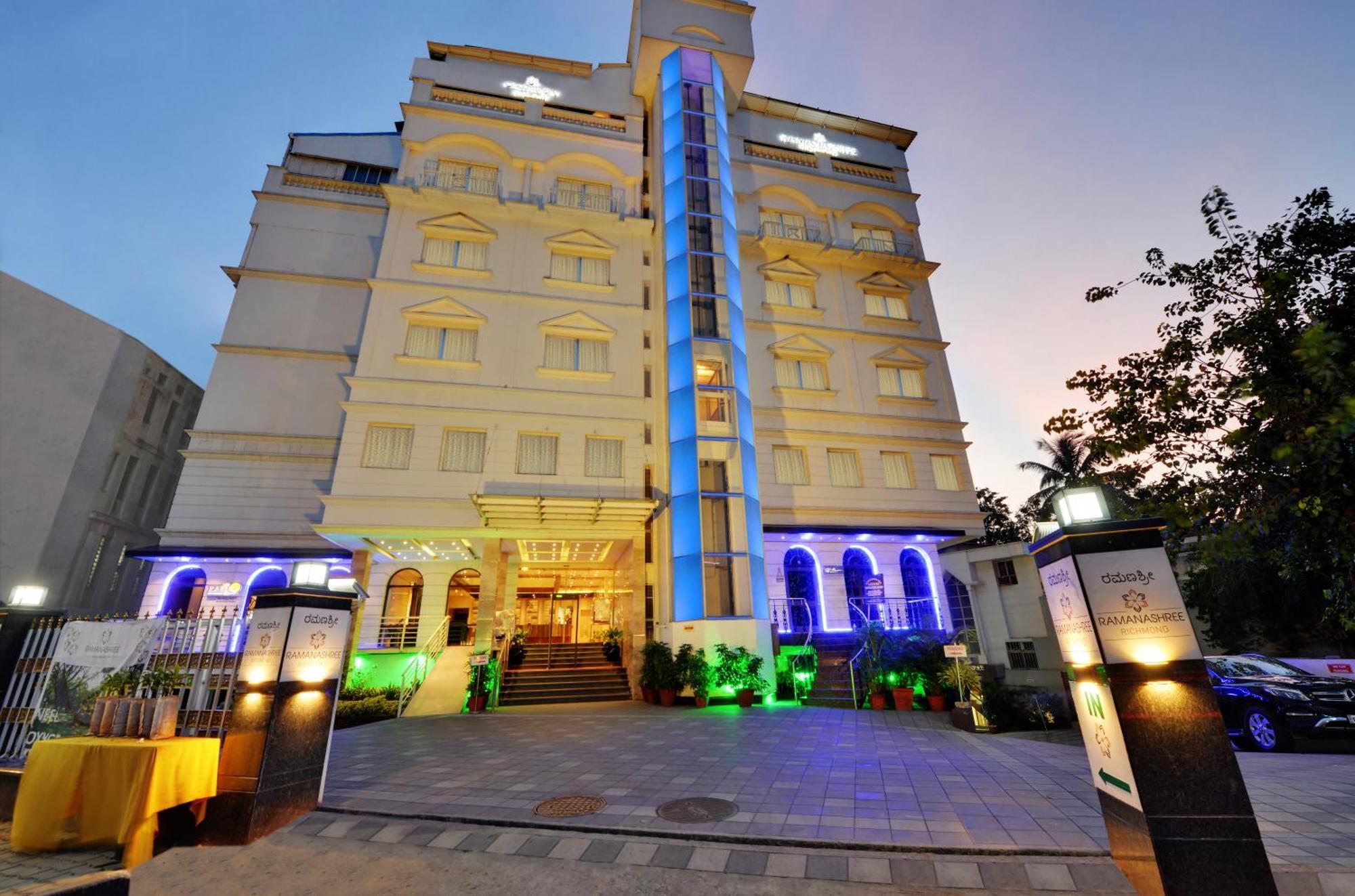 Hotel Ramanashree Richmond Bangalore Eksteriør billede